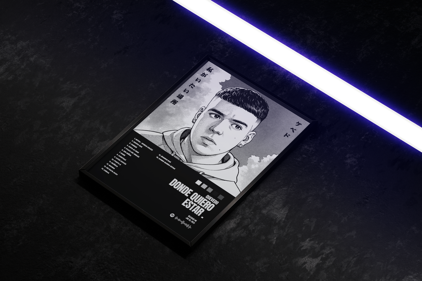 Donde Quiero Estar - Quevedo (Cartoon)