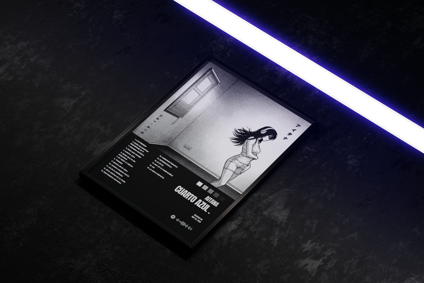 Cuarto Azul - Aitana (Cartoon)